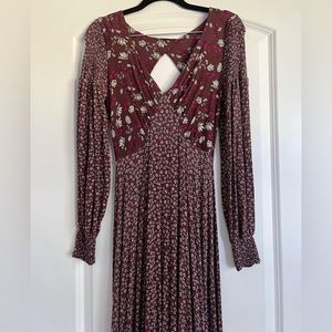 size xs free people maxi dress